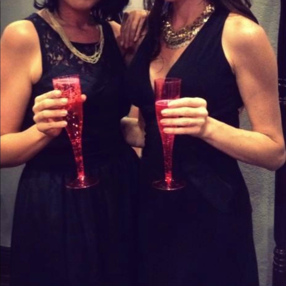 Morgan & Co. Stunning Low Cut Backless LBD - Cocktail Dress